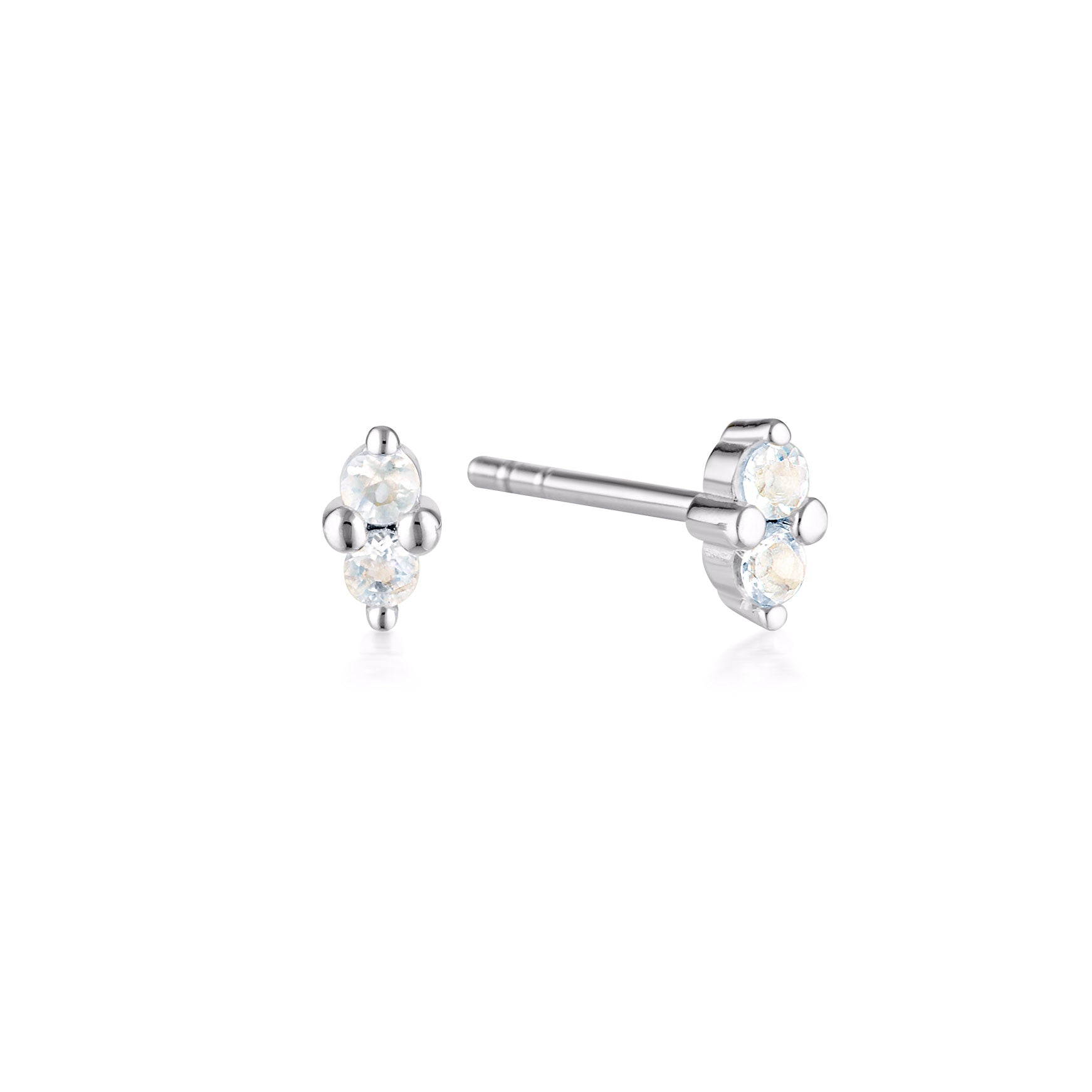Birthstone Stud Earrings