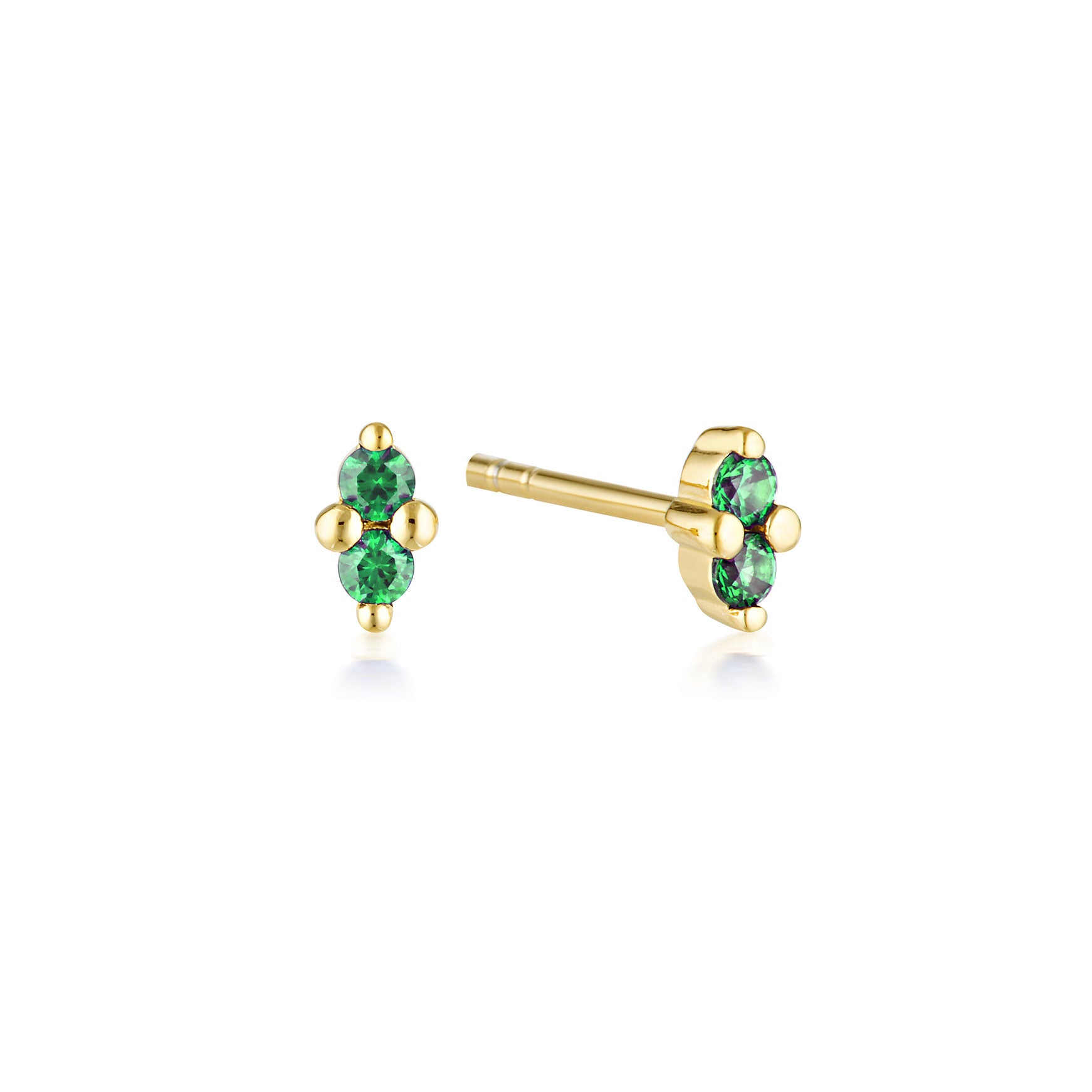 Birthstone Stud Earrings