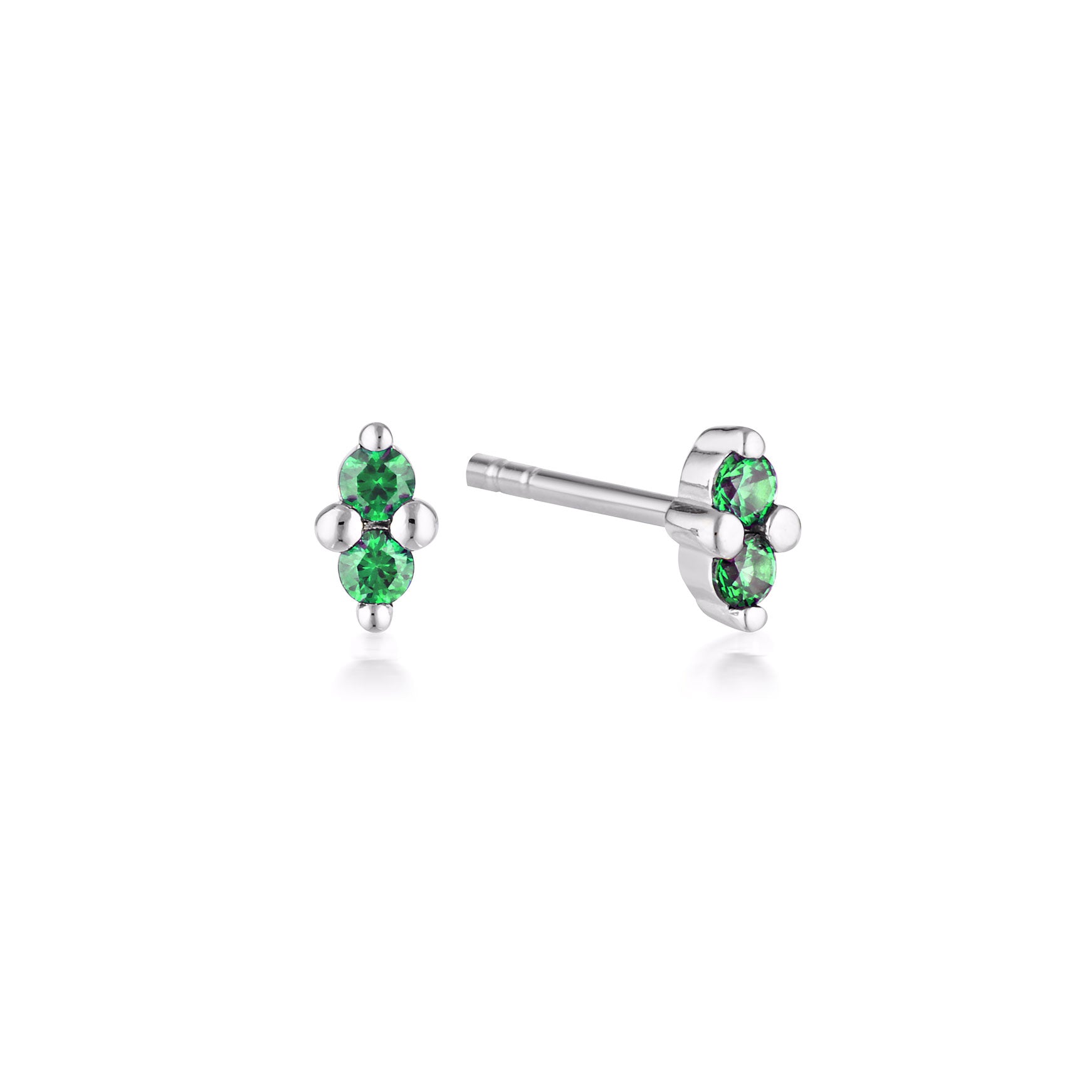 Birthstone Stud Earrings