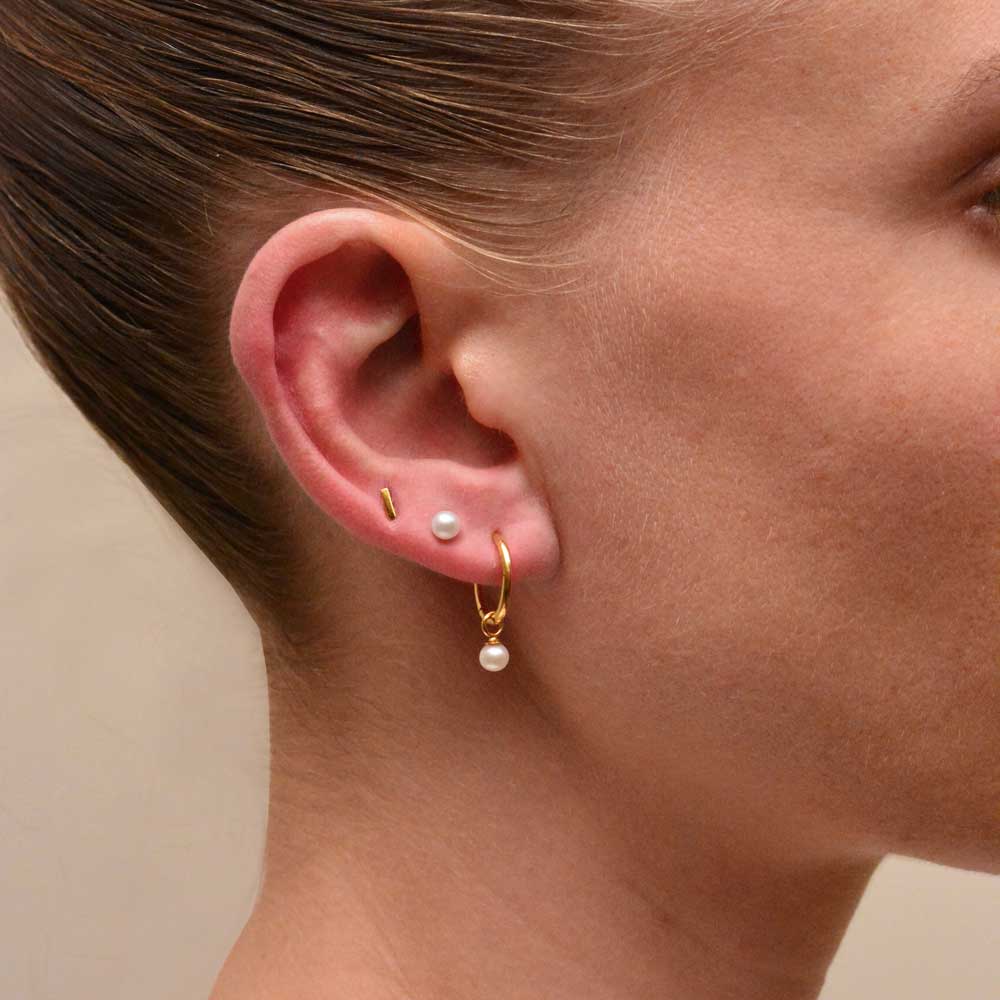 4mm Freshwater Pearl Stud Earrings