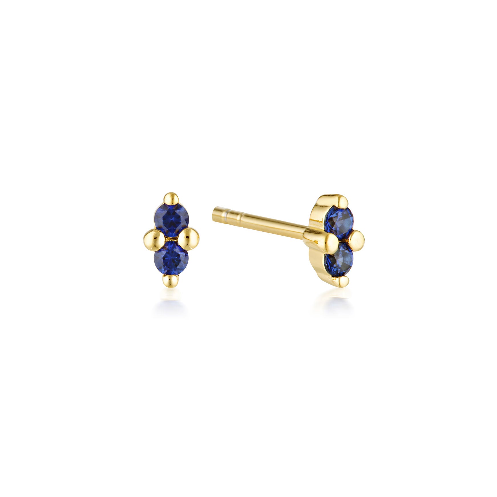 Birthstone Stud Earrings