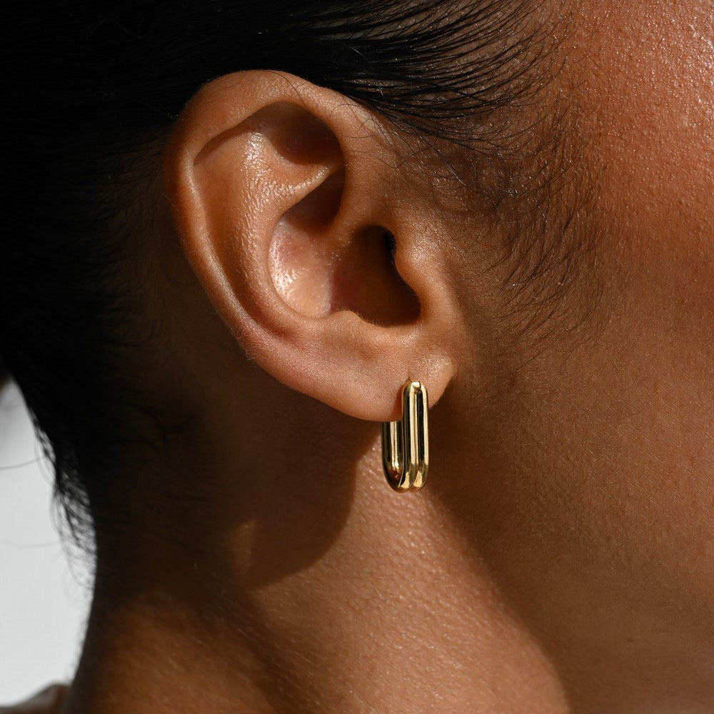 Twofold Hoop Earrings