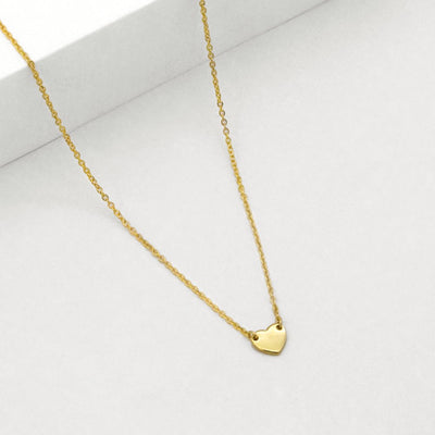 Itsy Bitsy Heart Necklace - 9k
