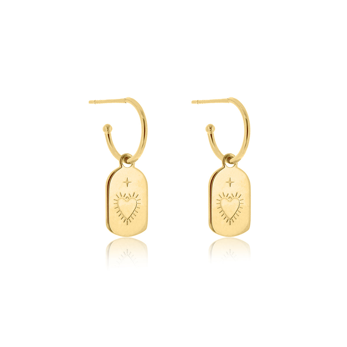 Love Amulet Charm Earrings