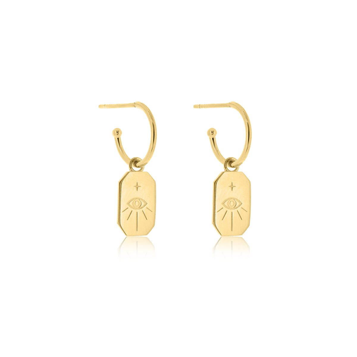 Protection Amulet Charm Earrings