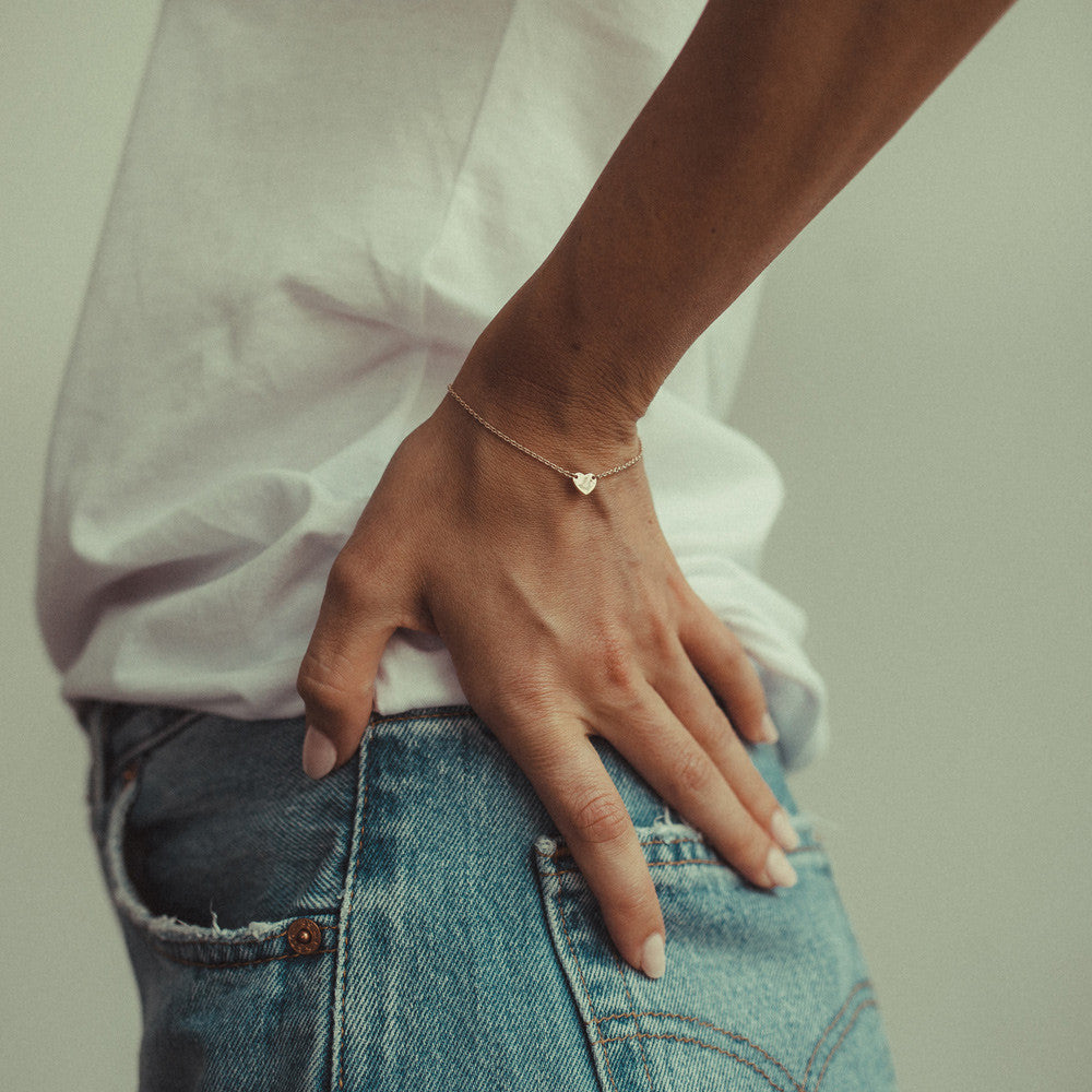 Itsy Bitsy Heart Bracelet
