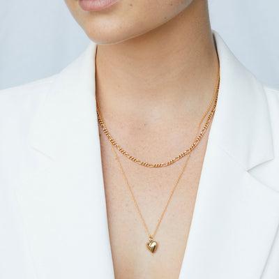 Amore Necklace Gold Campaign Linda Tahija