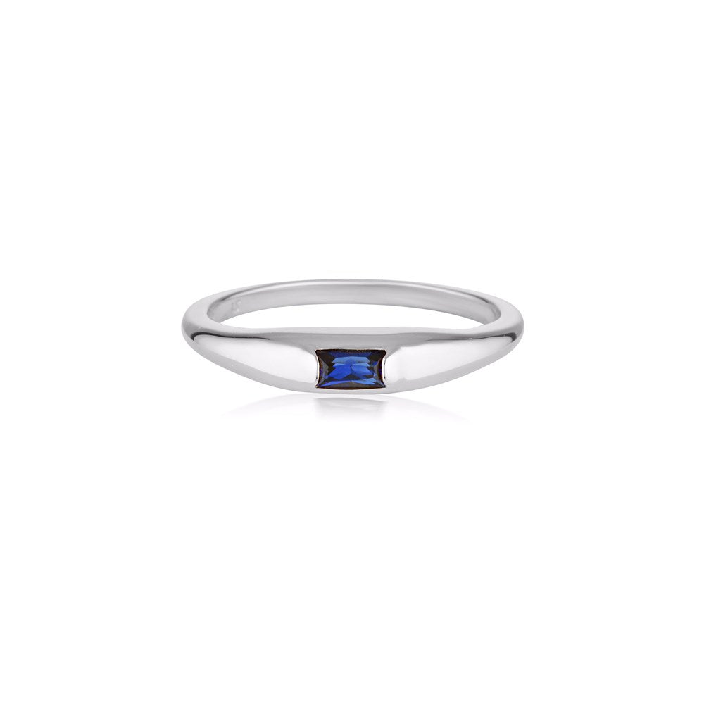 Muse Ring - Created Sapphire